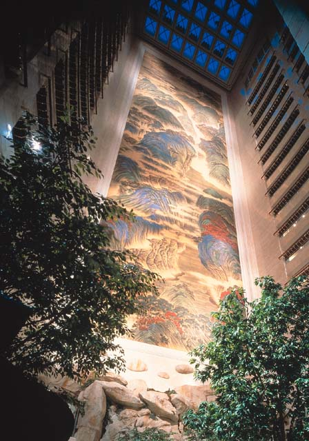 Atrium in the Island Shangri-La